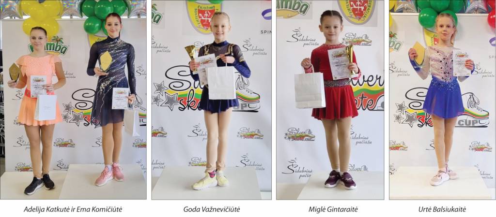 „Silver Skate Cup 2023“ varžybose iškovotos 5 taurės