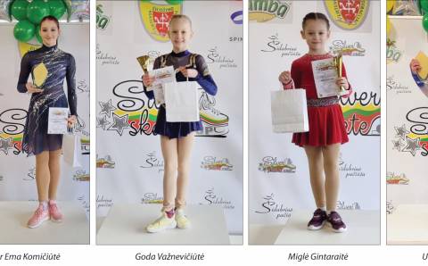„Silver Skate Cup 2023“ varžybose iškovotos 5 taurės