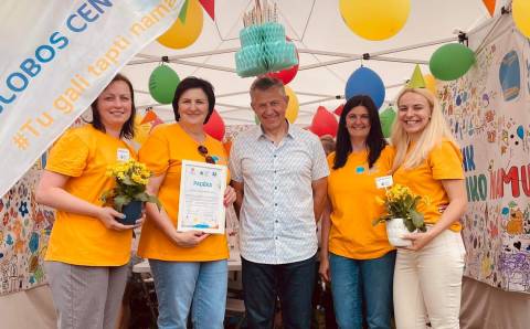 Vaikų globos savaitė: paskleistos širdies dulkės