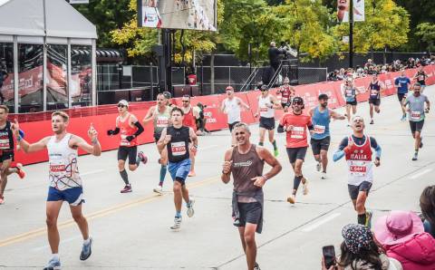 Čikagos maratonas: naujas rekordas ir elektrėniškio finišas