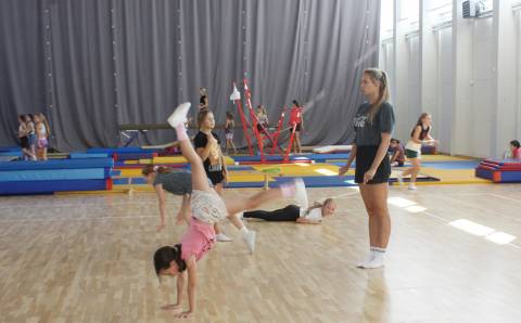 Gimnastika – nauja ir perspektyvi sporto šaka Elektrėnuose