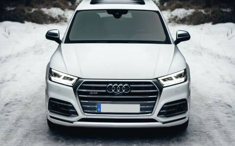 Aukšto našumo Audi dalys, kurių dėka vairavimas žiemą taps saugesniu