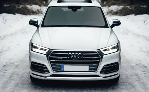 Aukšto našumo Audi dalys, kurių dėka vairavimas žiemą taps saugesniu