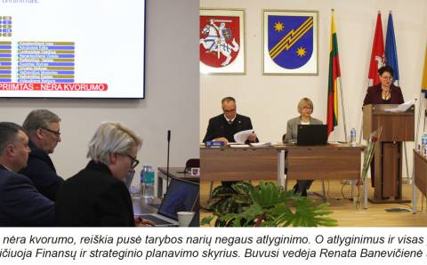 Tarybos narys nėra savanoris – jam už darbą mokamas atlyginimas