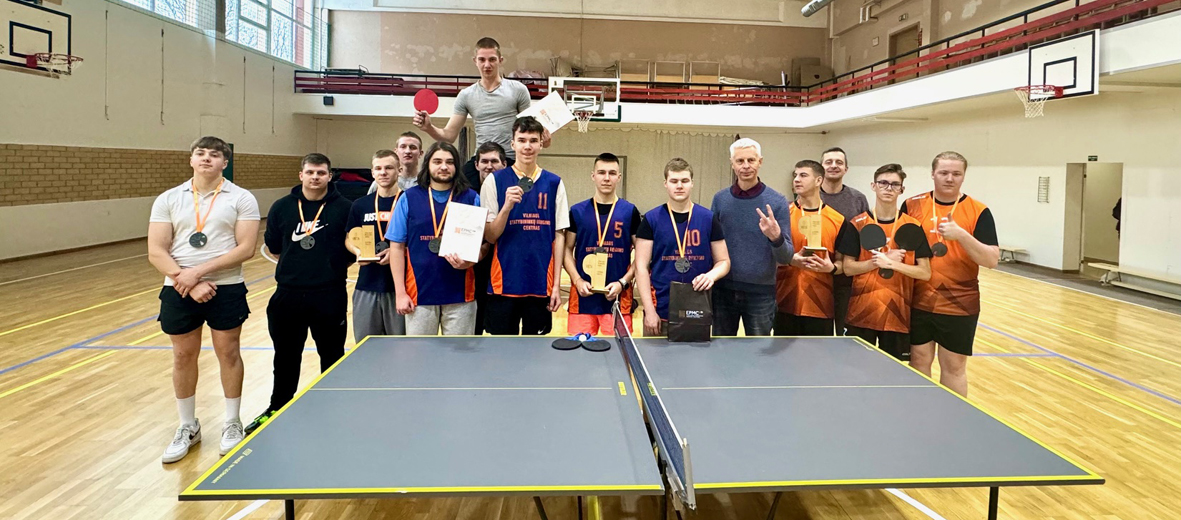 Vilniaus regiono profesinio mokymo įstaigų  stalo teniso varžybos