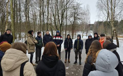 Mokiniai dalyvavo tarptautiniame Erasmus + projekte „Miškas jaunimui“