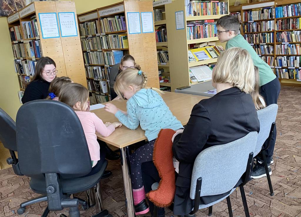 Gimtosios kalbos grožio paieškos Pakalniškių bibliotekoje