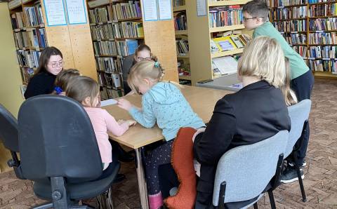 Gimtosios kalbos grožio paieškos Pakalniškių bibliotekoje