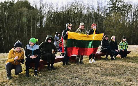 Pėsčiųjų žygis Lietuvos nepriklausomybės atkūrimo dienai paminėti