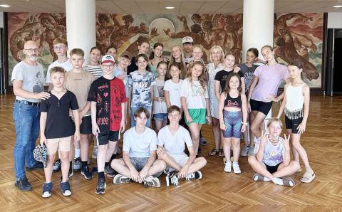 Tobulų žingsnelių link su patyrusiais choreografais