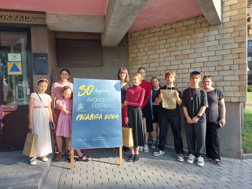 XXX tarptautinis jubiliejinis akordeono festivalis seminaras-praktikumas „Palanga 2024“