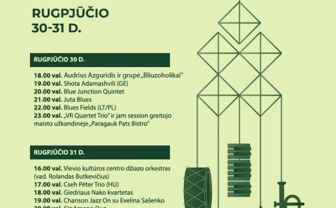 Elektrėnų mieste aidės bliuzas ir džiazas, perpintas 100-metį mininčios Dainų šventės motyvais