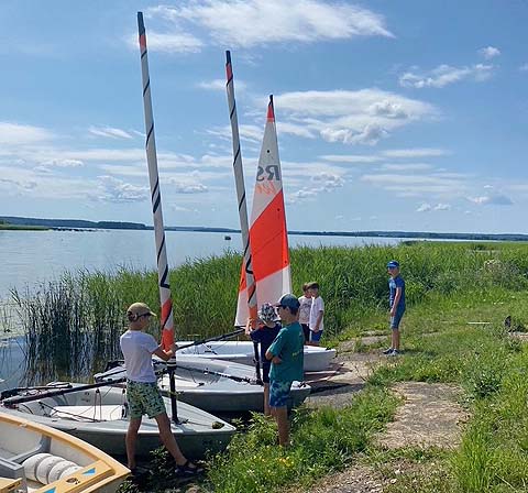 Vaikų ir jaunimo buriavimo stovykla „Palydint olimpinę vasarą…“