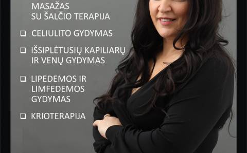 CRIO DREN  siūlo limfodrenažinį masažą su šalčio terapija!