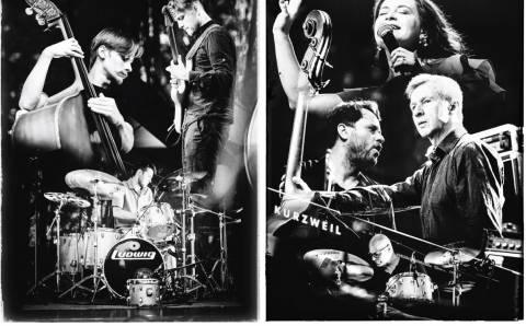 Elektrėnų bliuzo ir džiazo festivalis: lietus nesustabdo muzikos šventės magijos