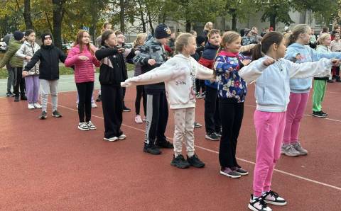 Elektrėnų pradinėje mokykloje vyko projektas „Judėti noriu įvairiau“