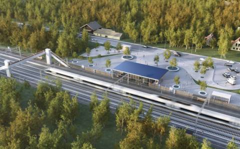 Vyriausybei patvirtinus „Rail Baltica“ regioninių stočių planą numatytos 7 stotys ir stotelės