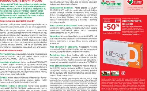 Eurovaistinė pristato sveikas kainas: ką prieššventiniu periodu galite įsigyti pigiau?