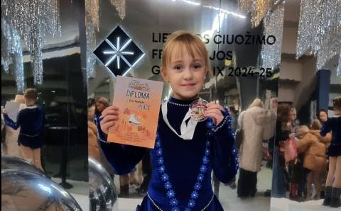 Sėkminga naujo sezono pradžia, dailiojo čiuožimo varžybose iškovoti 6 medaliai