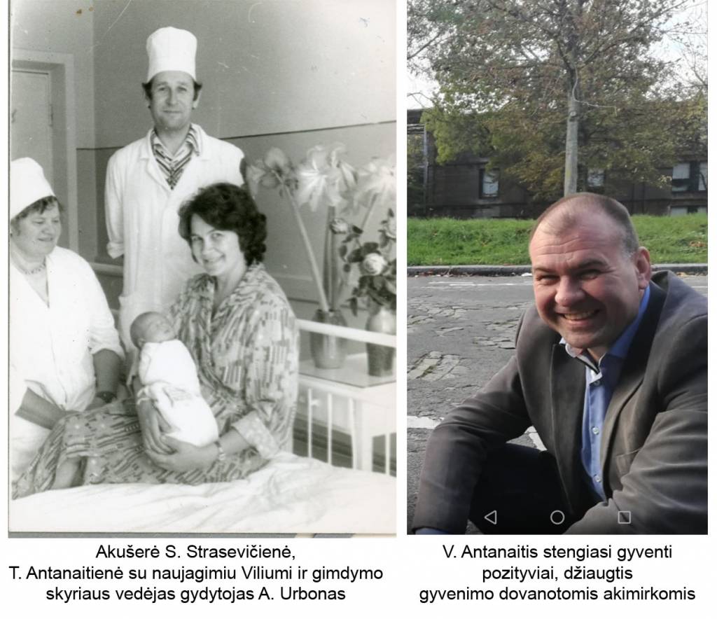 Įdomios istorijos: Vilius Antanaitis – 5000-asis Elektrėnuose gimęs vaikas