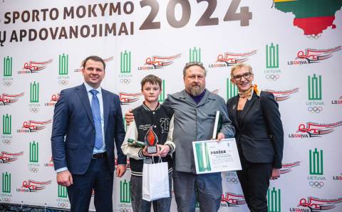 Elektrėnų sportininkas Mykolas Leipus – metų sportininkas