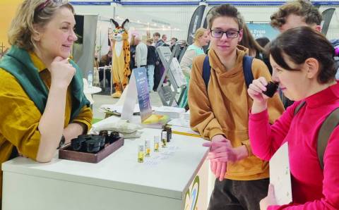 Pamoka „Adventur 2025“ parodoje Vilniaus LITEXPO centre