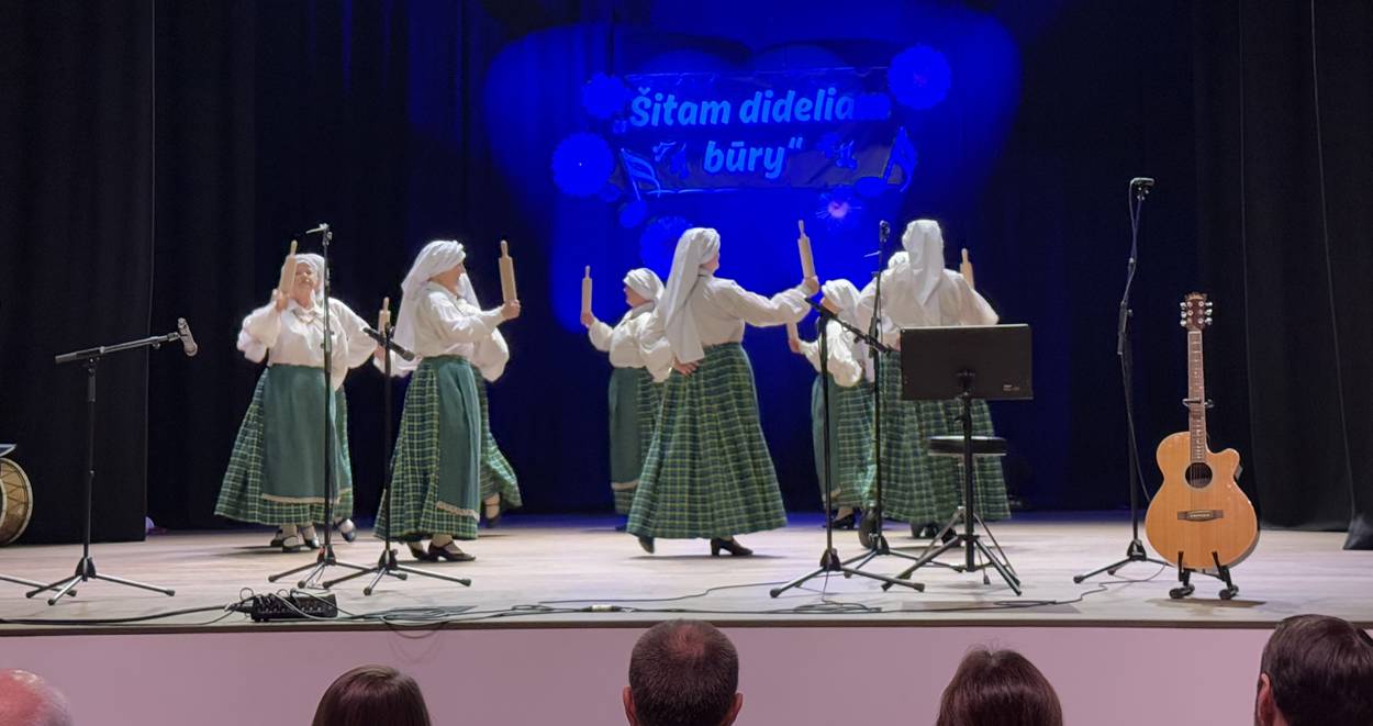 Liaudiškos muzikos kolektyvų vakaras