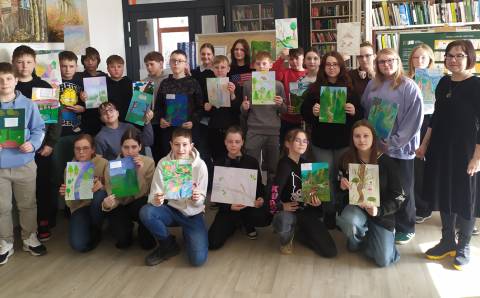 Lietuvių kalbos dienos Vievio m. Lazdynų Pelėdos bibliotekoje 
