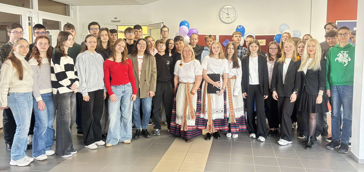 Europos diena – vienybės ir taikos šventė Vievio gimnazijoje