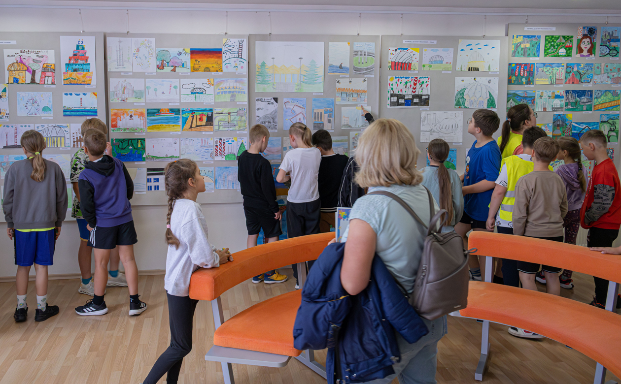 Projekto „Piešiu savo miestą“ pleneras