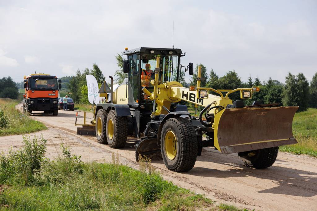 Apie žvyrkelių greideriavimus sužinoti galima žemėlapyje