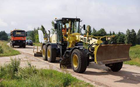 Apie žvyrkelių greideriavimus sužinoti galima žemėlapyje