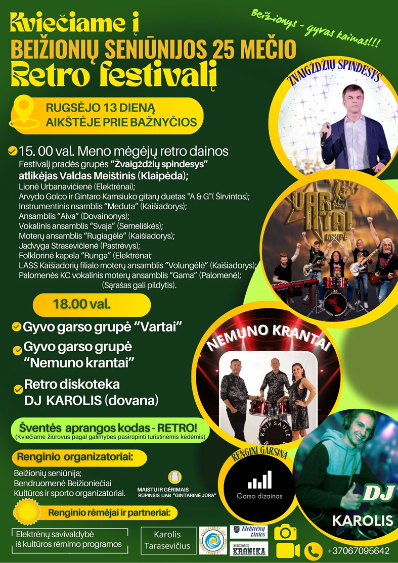 Retro festivalis Beižionyse
