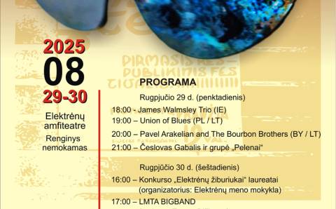 Elektrėnų bliuzo ir džiazo festivalis „Jaunystė“ – jau šį savaitgalį!