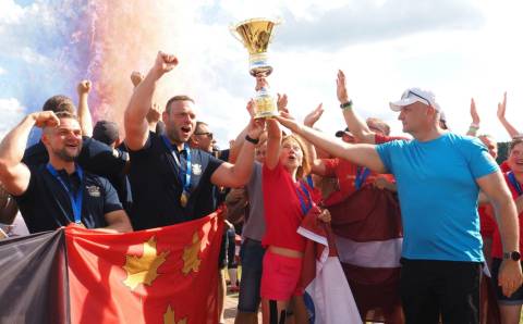 Vievis vienai dienai tapo Drakoniškėmis – Drakono laivų festivalio sostine