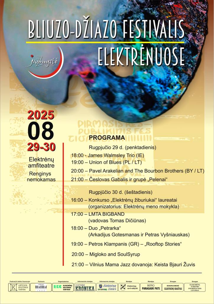 Elektrėnų bliuzo ir džiazo festivalis „Jaunystė“ grįžta – dvi dienos muzikos ir bendrystės