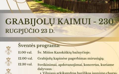 Grabijolams – 230