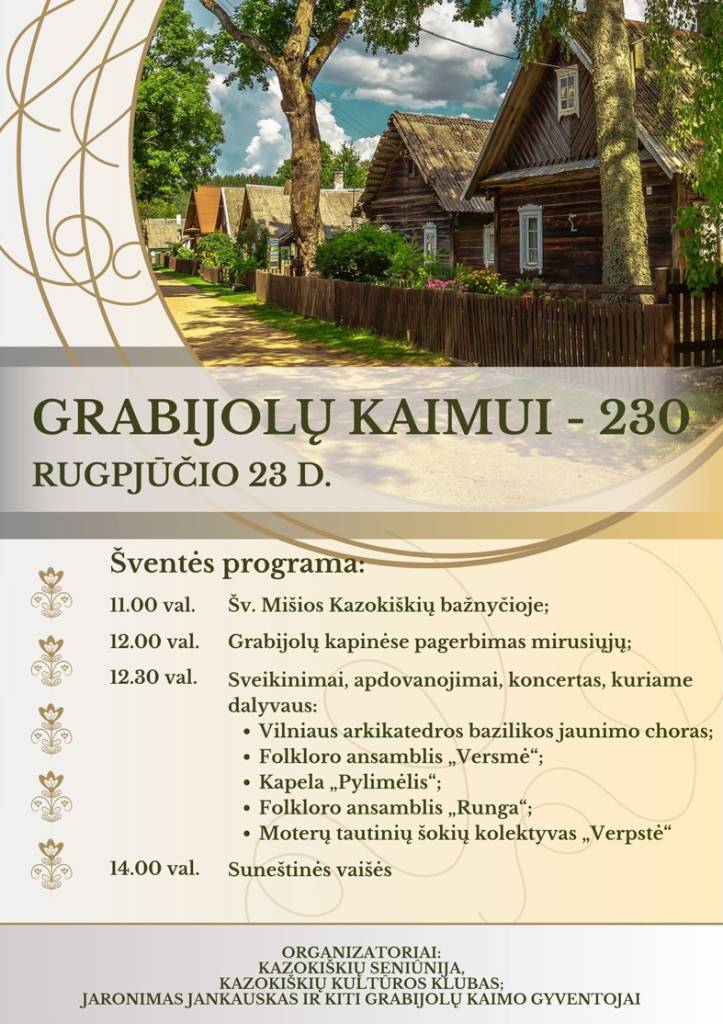 Grabijolams – 230