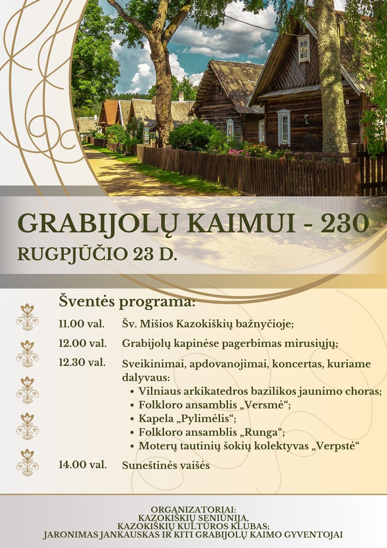 Grabijolams – 230