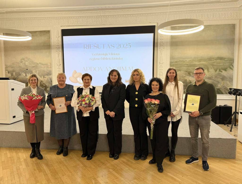 Tarp geriausių bibliotekininkių – elektrėnietė Rima