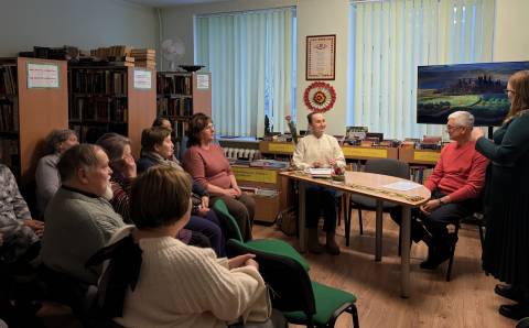 Popietė „Kelias į sveikesnį gyvenimą“ Pastrėvio bibliotekoje