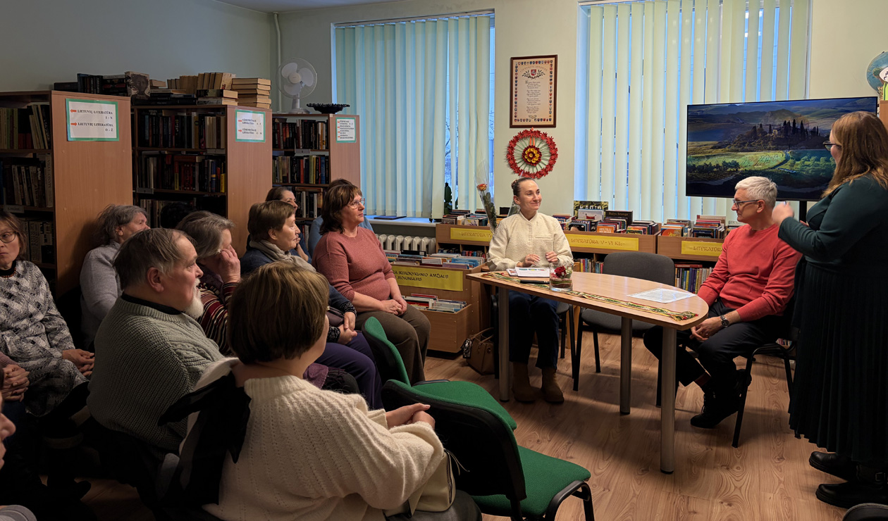 Popietė „Kelias į sveikesnį gyvenimą“ Pastrėvio bibliotekoje