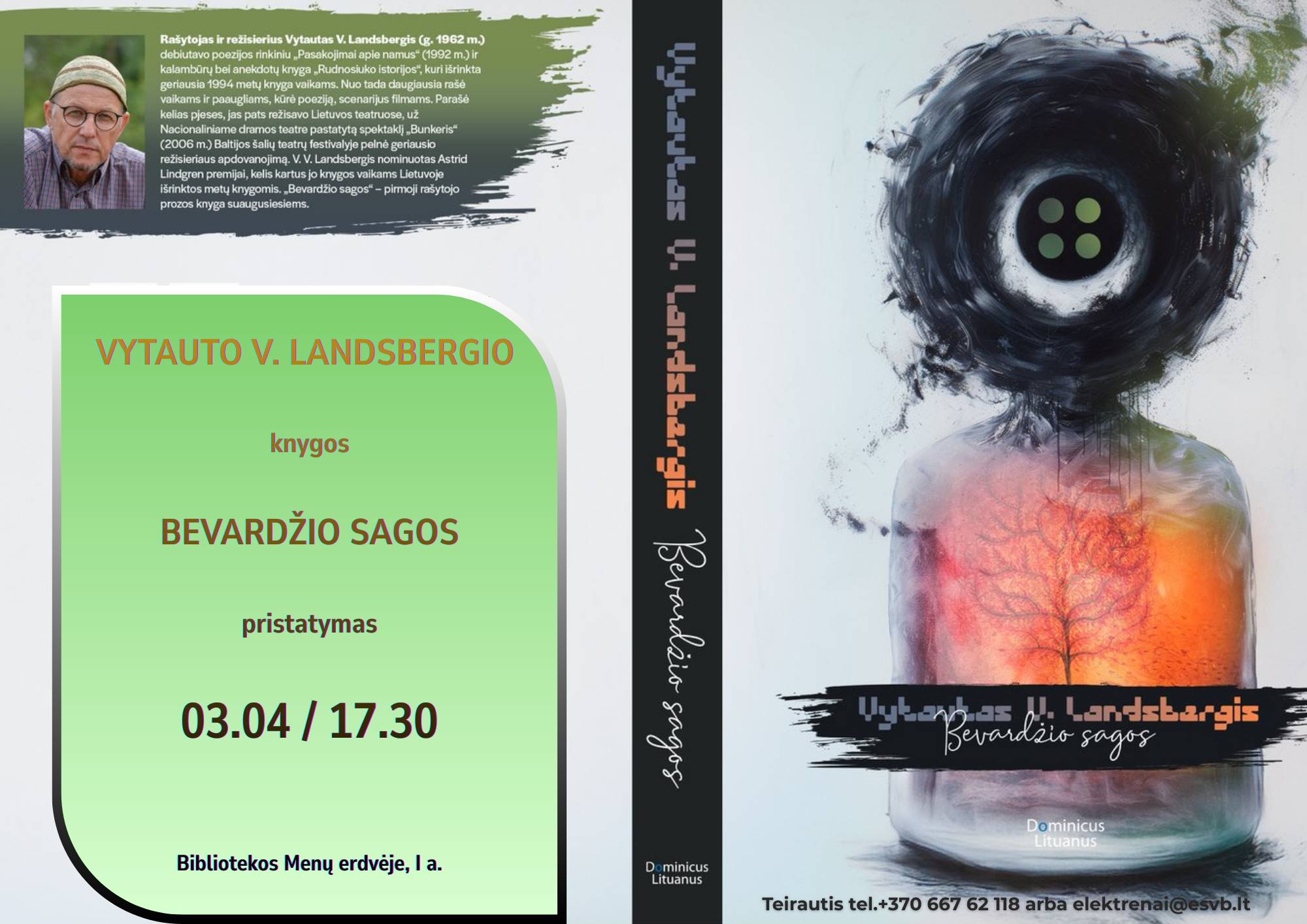 Vytautauto V. Landsbergio knygos „Bevardžio sagos“ pristatymas