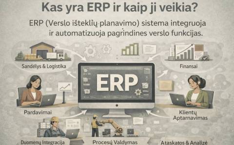Kas yra ERP? Išsami apžvalga apie Odoo ir pritaikymą