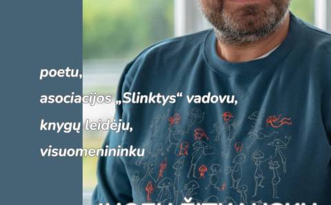 Susitikimas su poetu ir leidėju Juozu Žitkausku