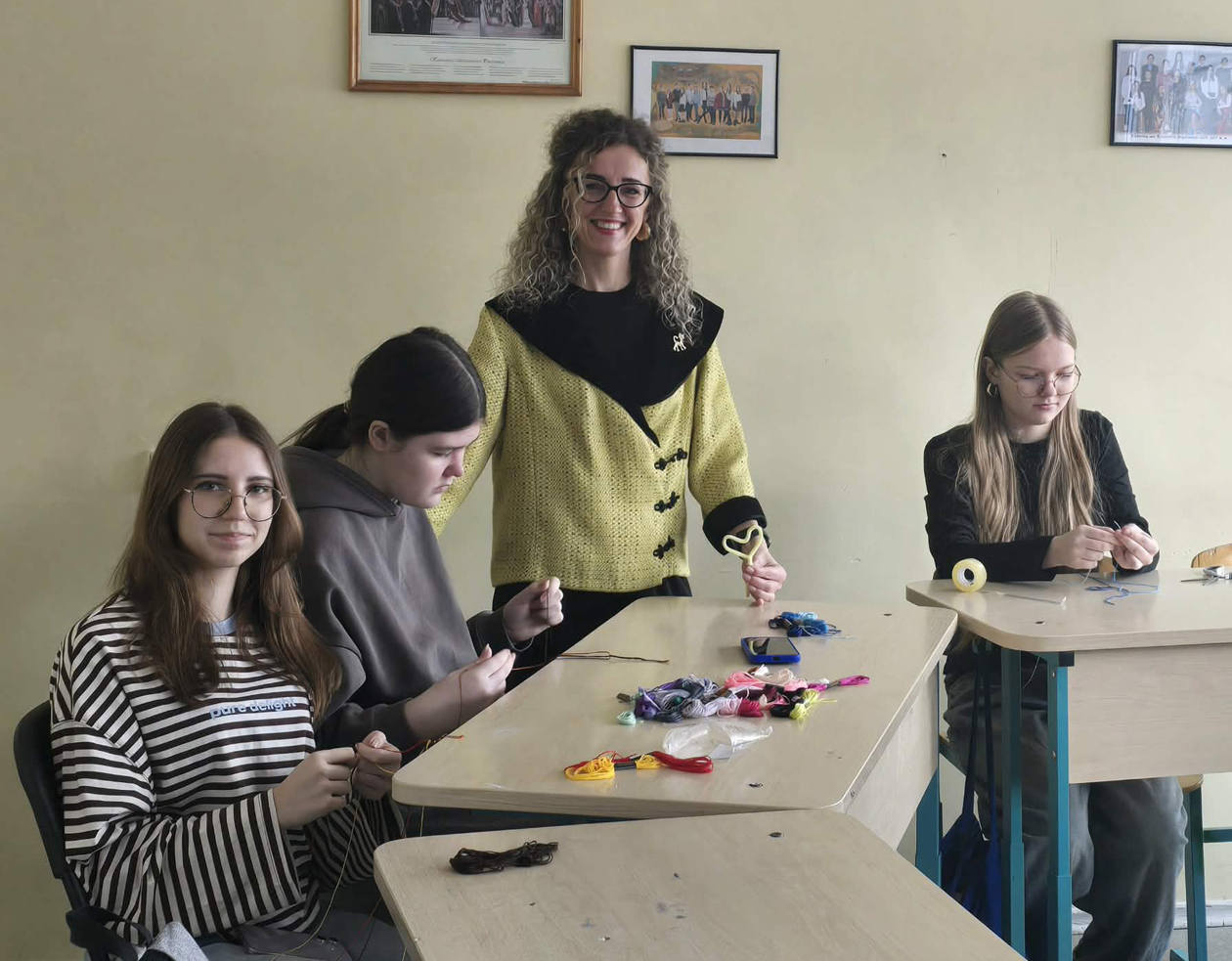 Kaziuko turgaus šurmulys Kietaviškių progimnazijoje