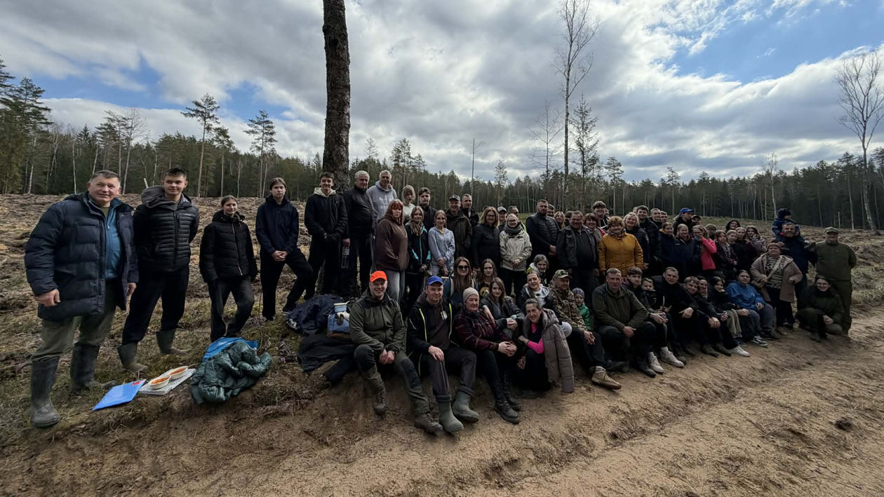 Vievio krašto bendruomenė susitelkė kilniam tikslui – pasodinta 11 tūkst. medelių
