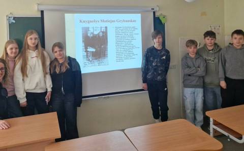 Netradicinio ugdymo diena „Nešė lietuvišką žodį“ Kietaviškių progimnazijoje