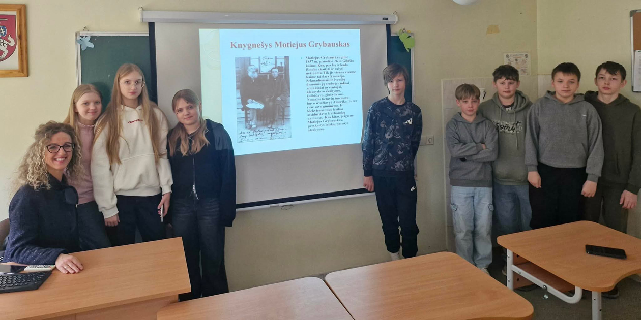 Netradicinio ugdymo diena „Nešė lietuvišką žodį“ Kietaviškių progimnazijoje