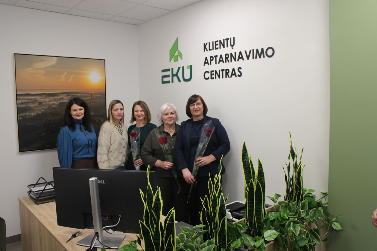 Klientų dieną – naujo centro atidarymas Elektrėnuose